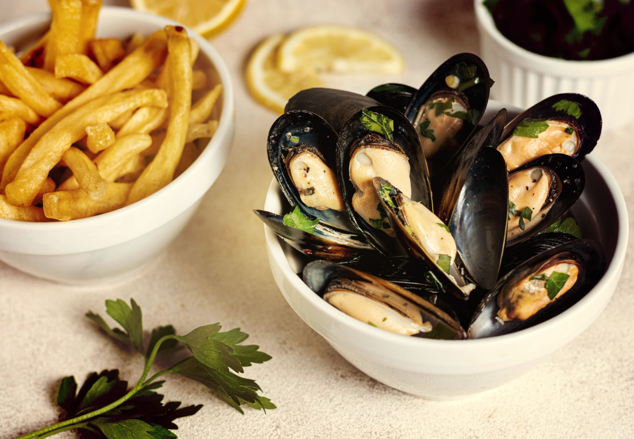 plat du nord les moules frites