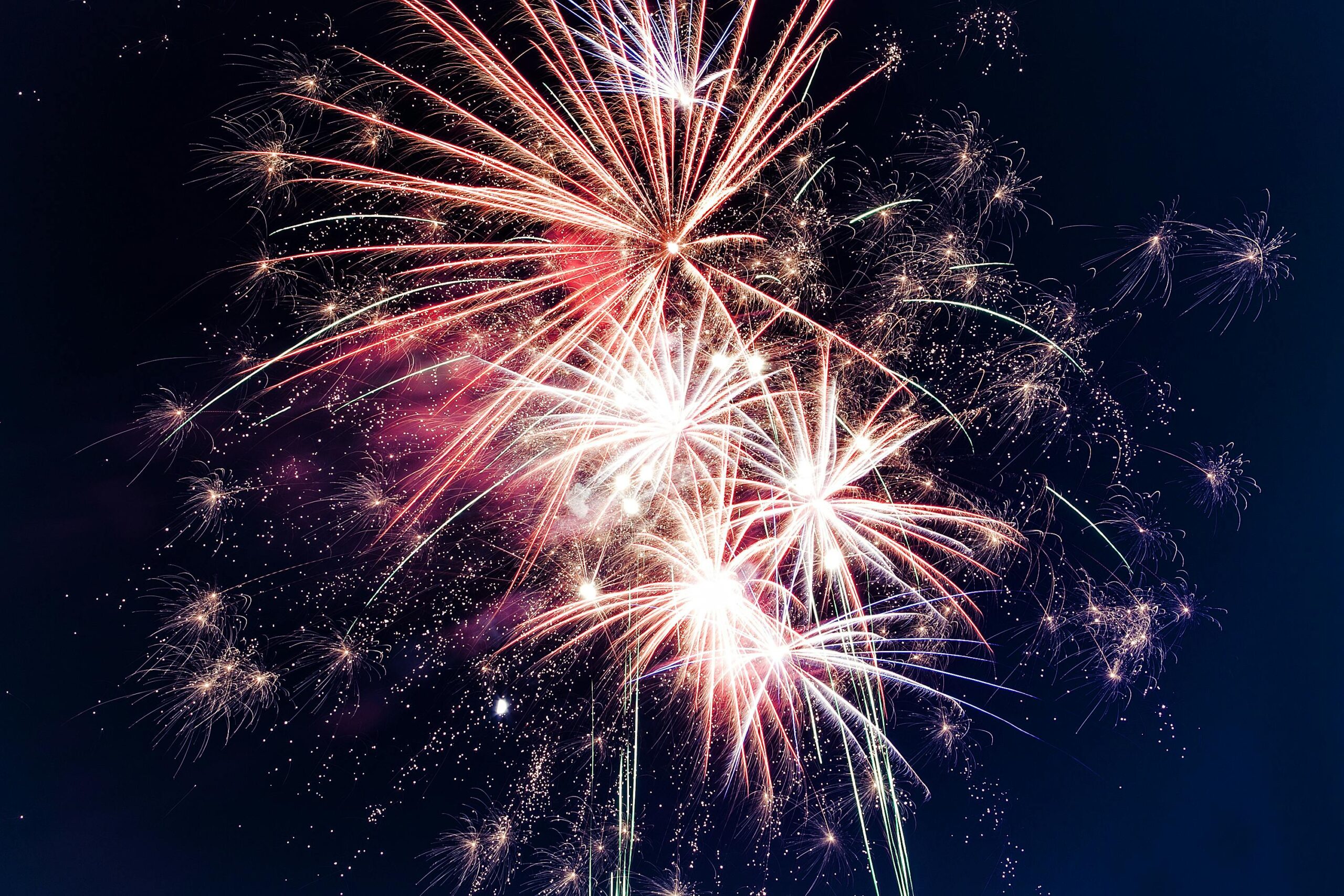 Feu d'artifice explosif !