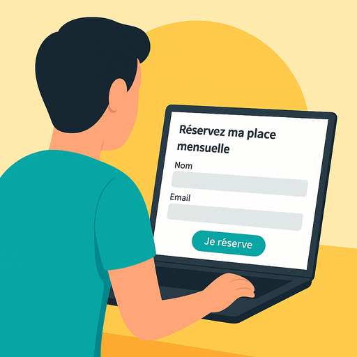 Remplir le formulaire sur notre site