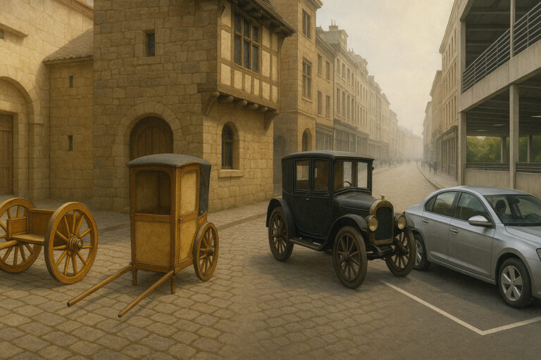 Evolution du stationnement au travers des siècles